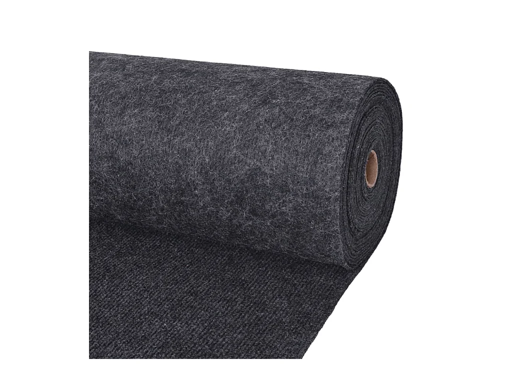 Tapis strié pour exposition 1,2x20 m Anthracite QBH56750