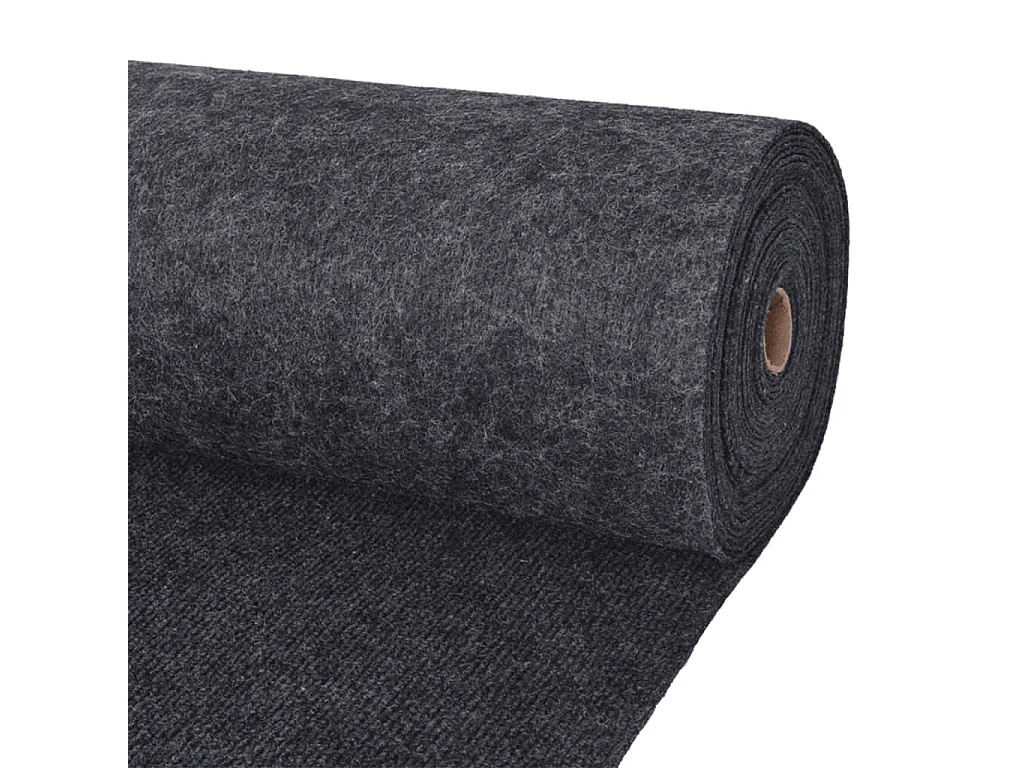 Tapis strié pour exposition 1,2x20 m Anthracite QBH56750