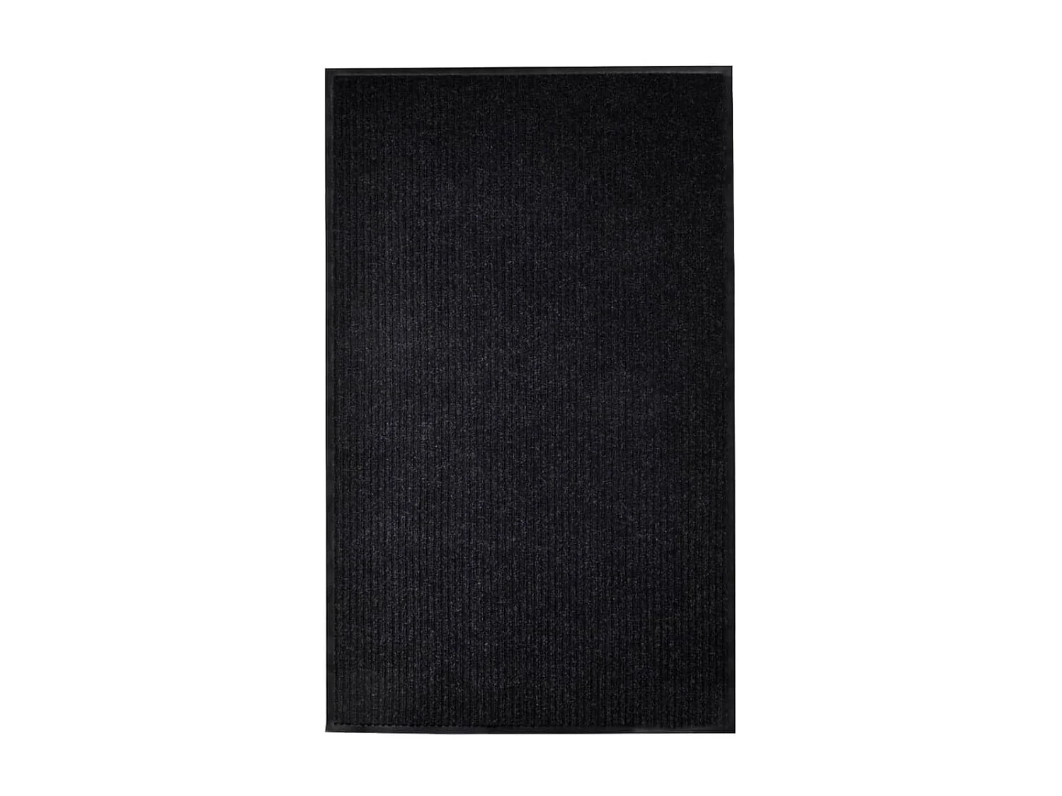 Paillasson Noir 117x220 cm PVC QBH10069