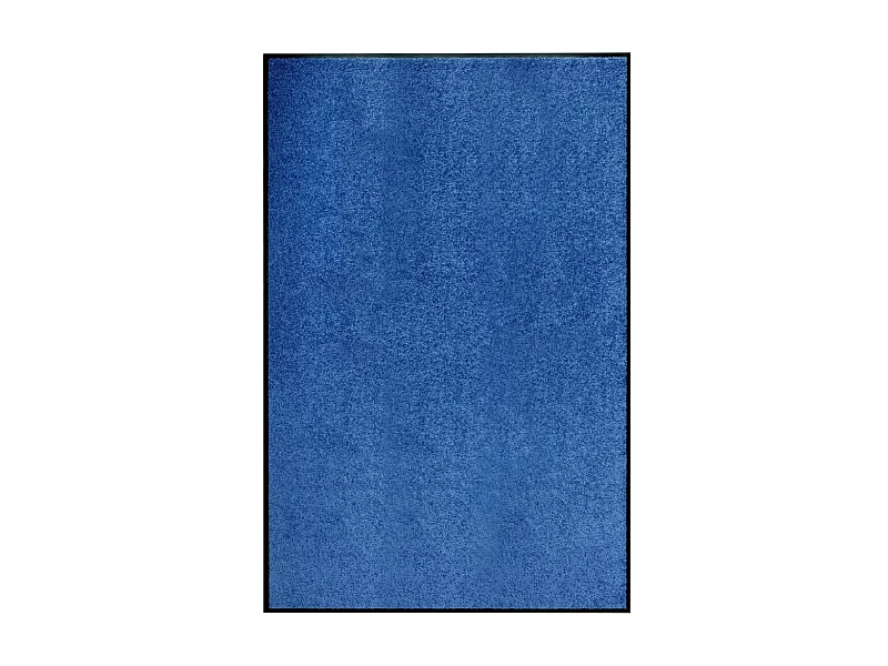 Deurmat wasbaar 120x180 cm blauw NL799736