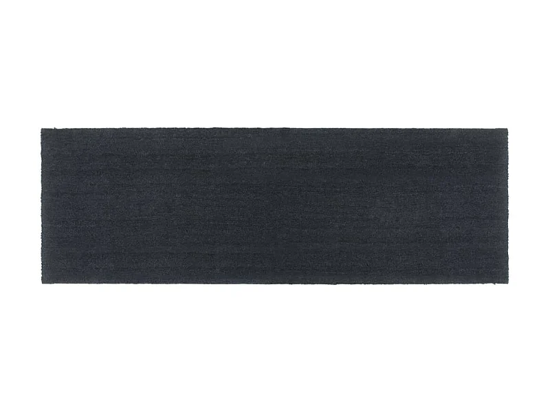 Tapete de porta 100x300 cm fibra de coco tufada cinzento escuro PT299568