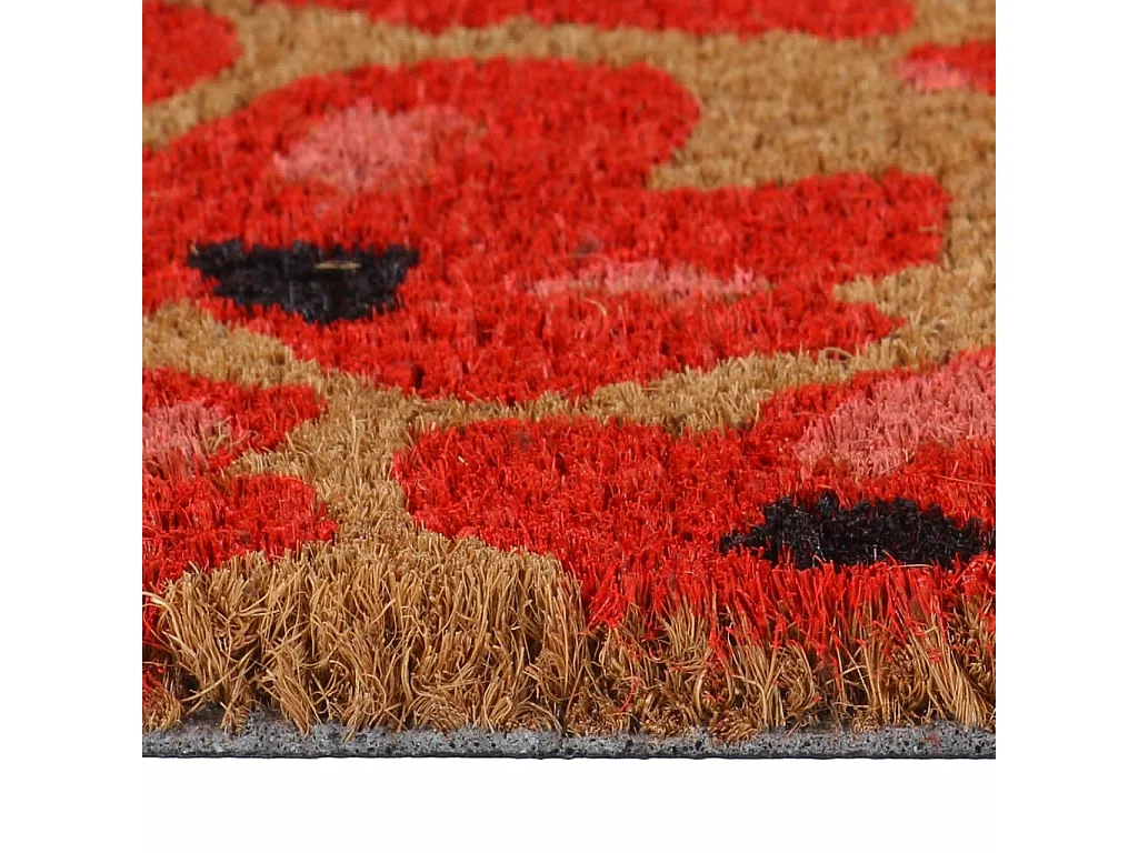 Deurmat 40x60 cm getufte kokosvezel naturel NL258749