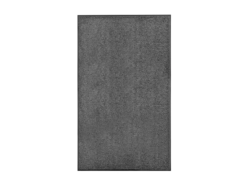 Deurmat wasbaar 90x150 cm antraciet NL575859