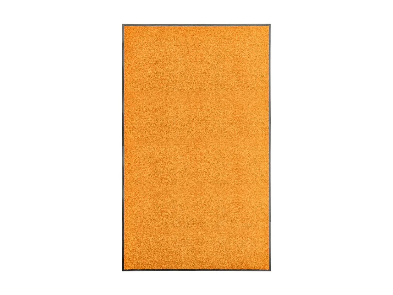 Felpudo lavable naranja 90x150 cm ES571329