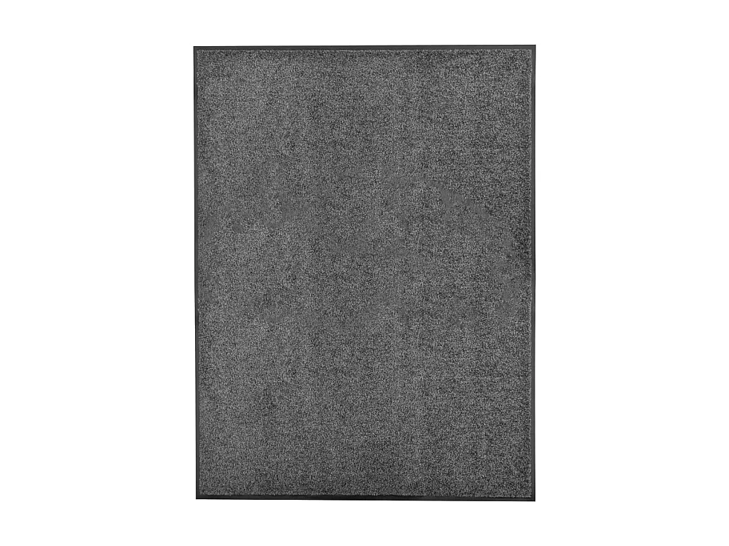 Paillasson lavable Anthracite 90x120 cm QBH81523