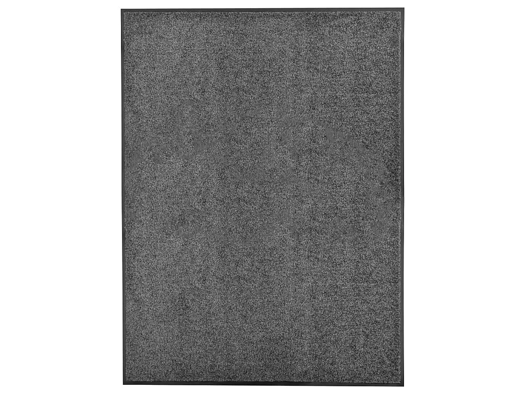 Paillasson lavable Anthracite 90x120 cm QBH81523