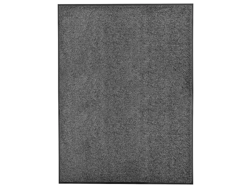 Paillasson lavable Anthracite 90x120 cm QBH81523