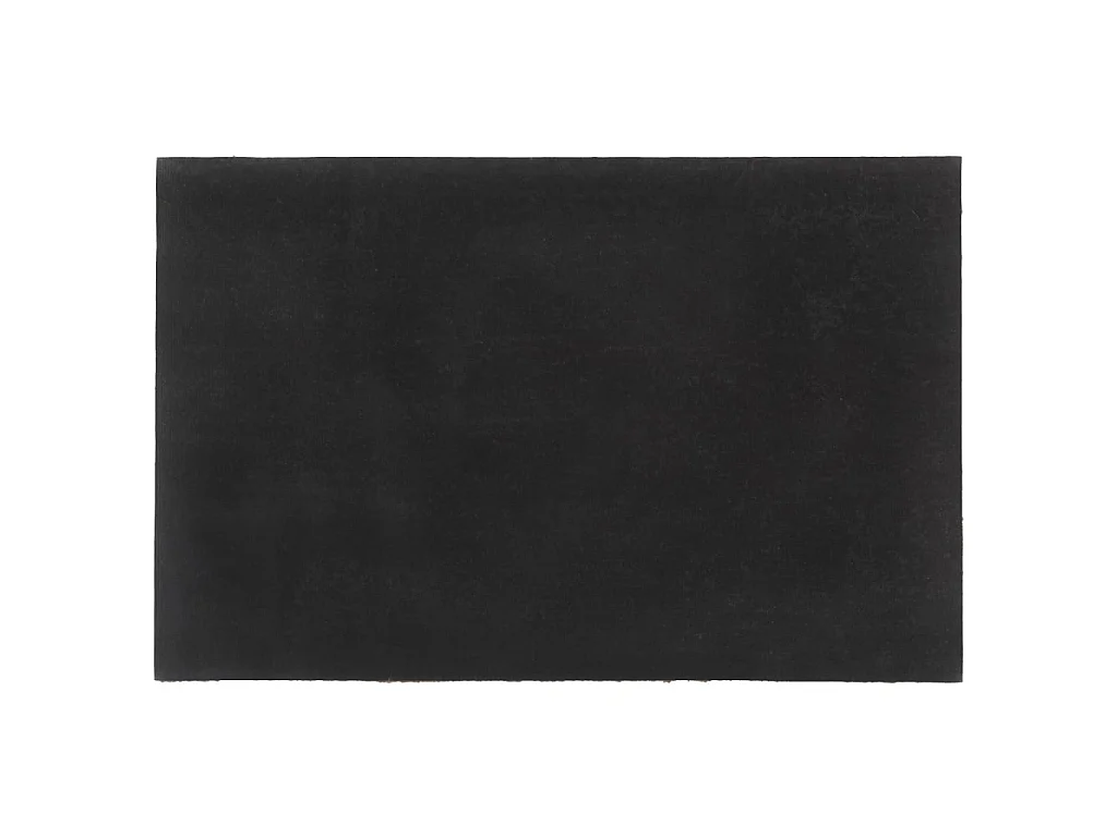 Tapete de porta 65x100 cm fibra de coco tufada natural PT159615