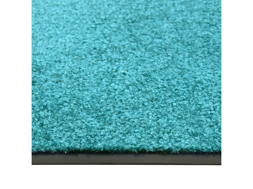 Paillasson lavable Cyan 60x90 cm QBH10668