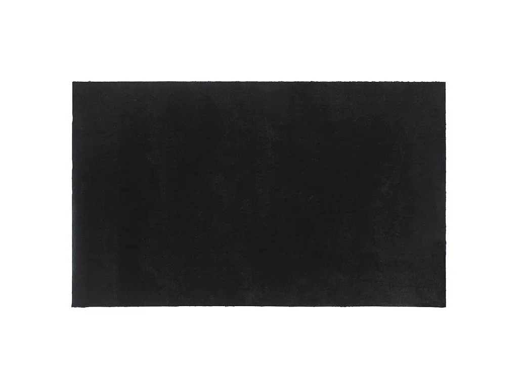 Tapete de porta 90x150 cm fibra de coco tufada cinzento escuro PT756946