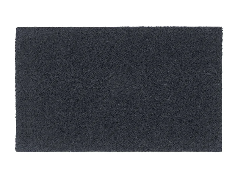 Deurmat 90x150 cm getufte kokosvezel donkergrijs NL428321