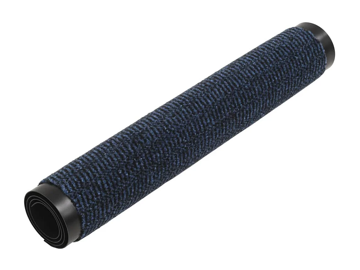 Paillassons rectangulaires 2 pcs 90 x 150 cm Bleu QBH20730