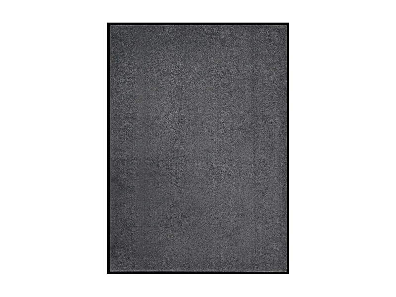 Deurmat 60x80 cm antracietkleurig NL282319