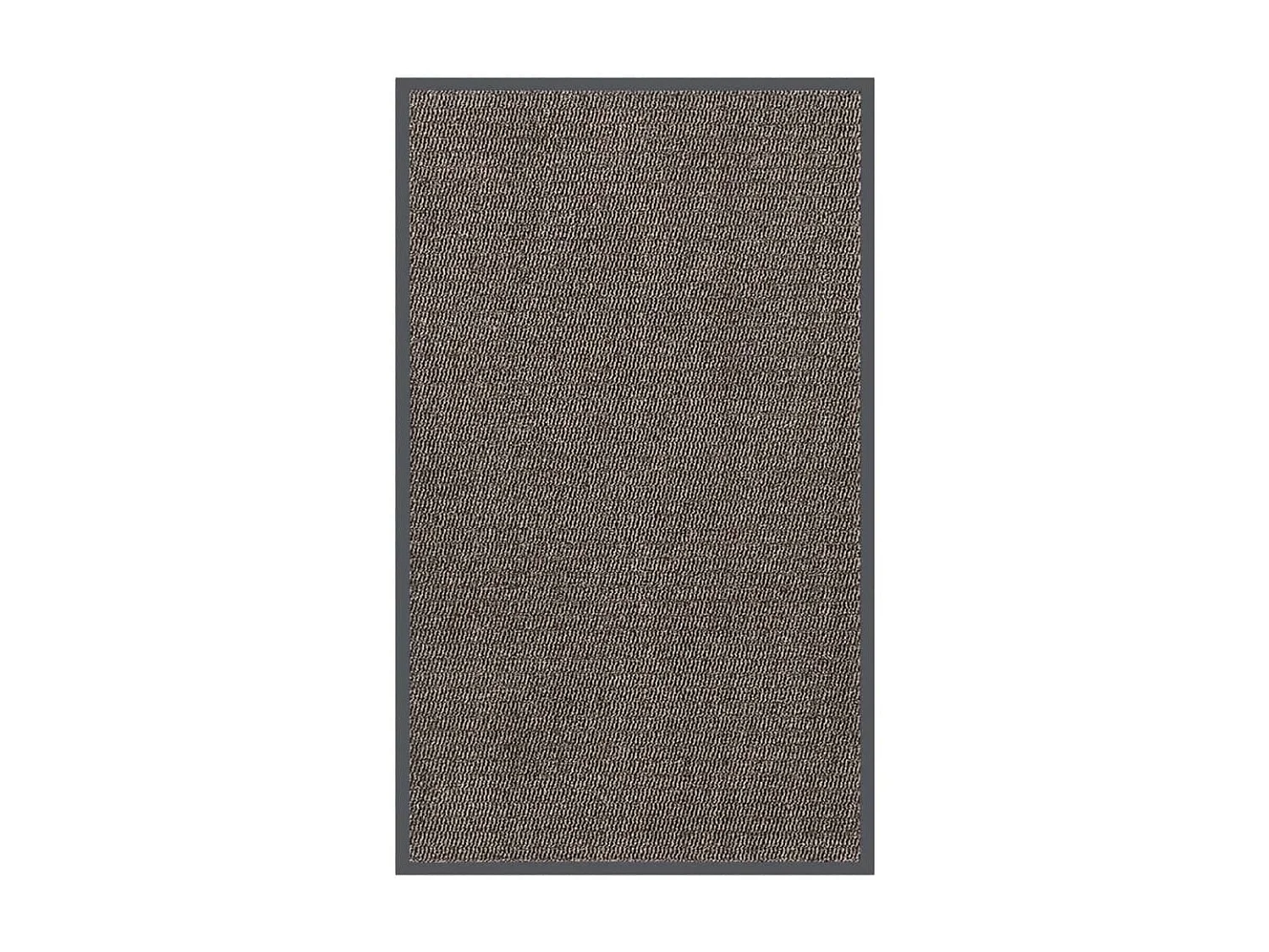 Deurmat getuft 90x150 cm donkerbruin NL469206