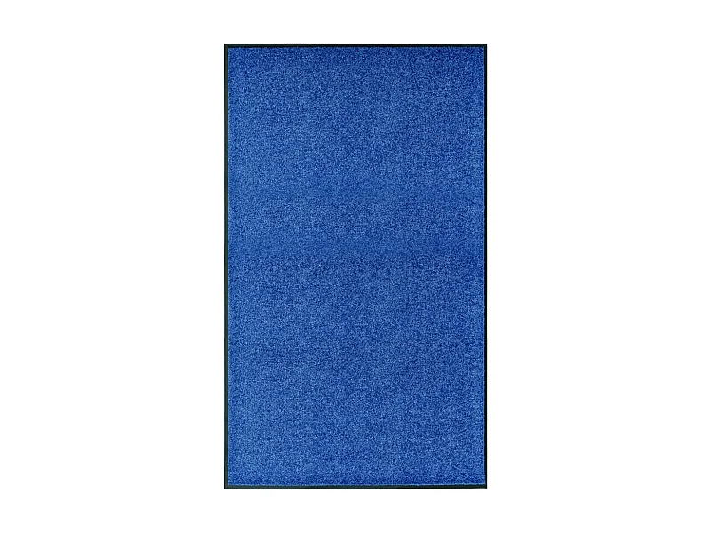Paillasson lavable Bleu 90x150 cm QBH43537
