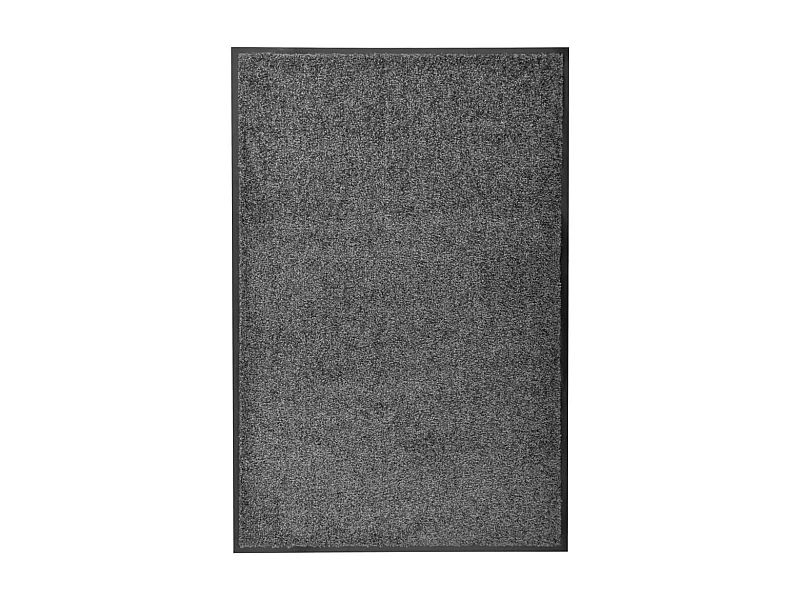 Felpudo lavable gris antracita 60x90 cm ES590451