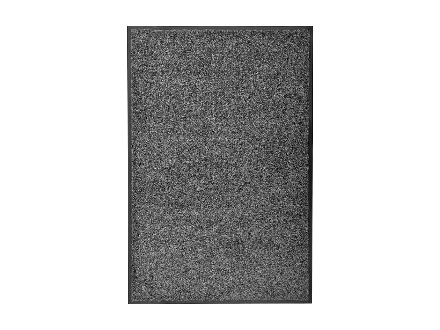 Paillasson lavable Anthracite 60x90 cm QBH46542