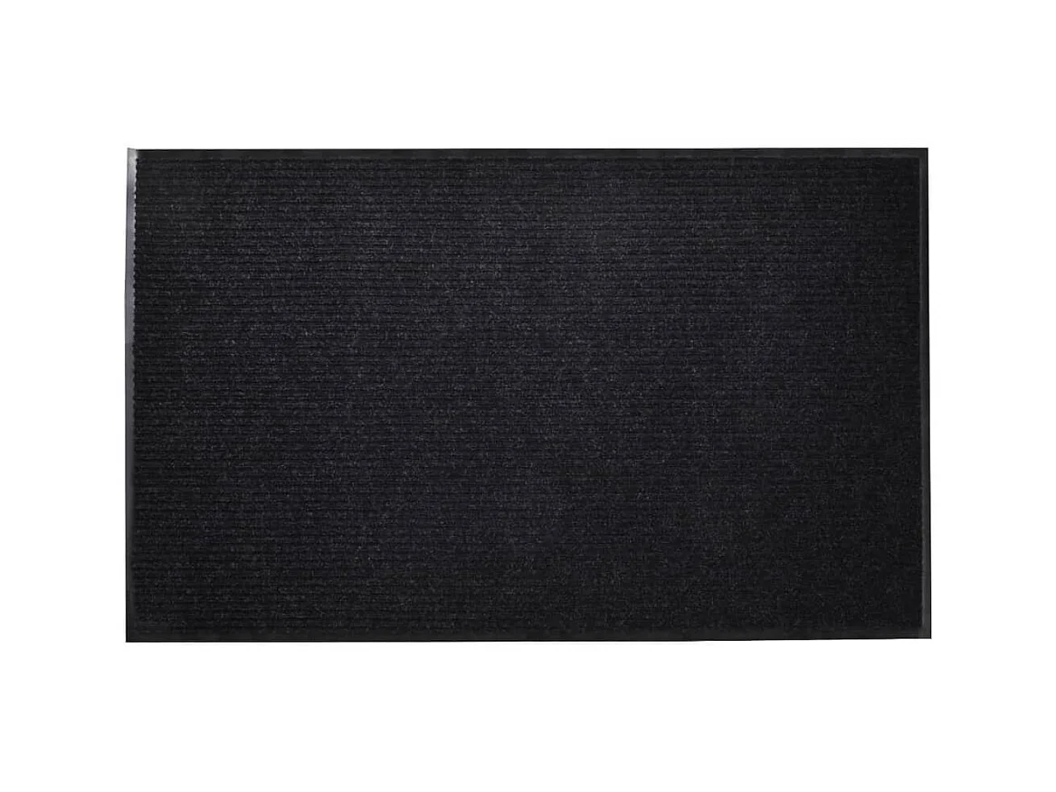 Paillasson Noir PVC 90 x 120 cm QBH97586