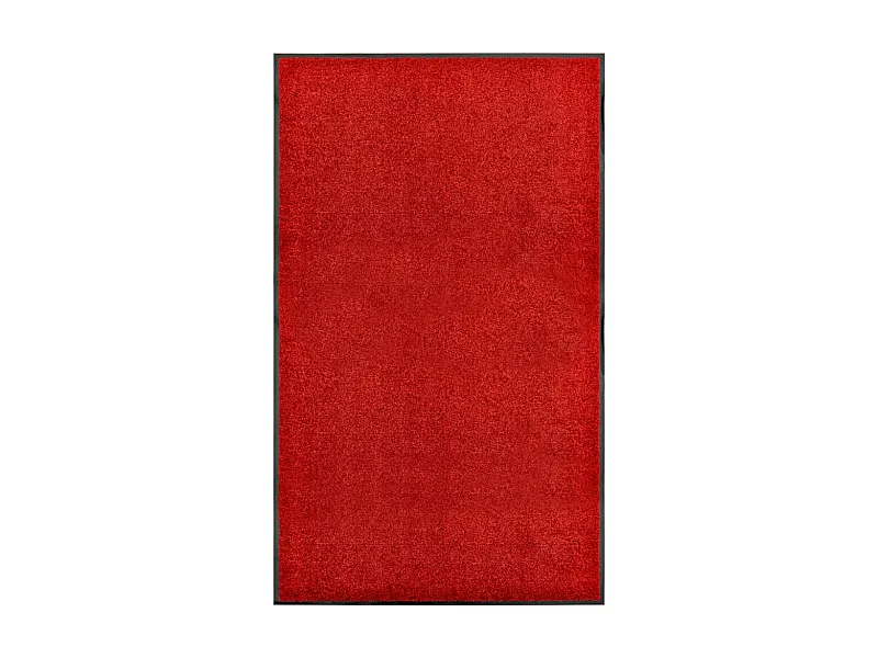 Paillasson lavable Rouge 90x150 cm QBH34276