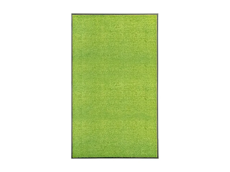 Tapete de porta lavável 90x150 cm verde PT715263