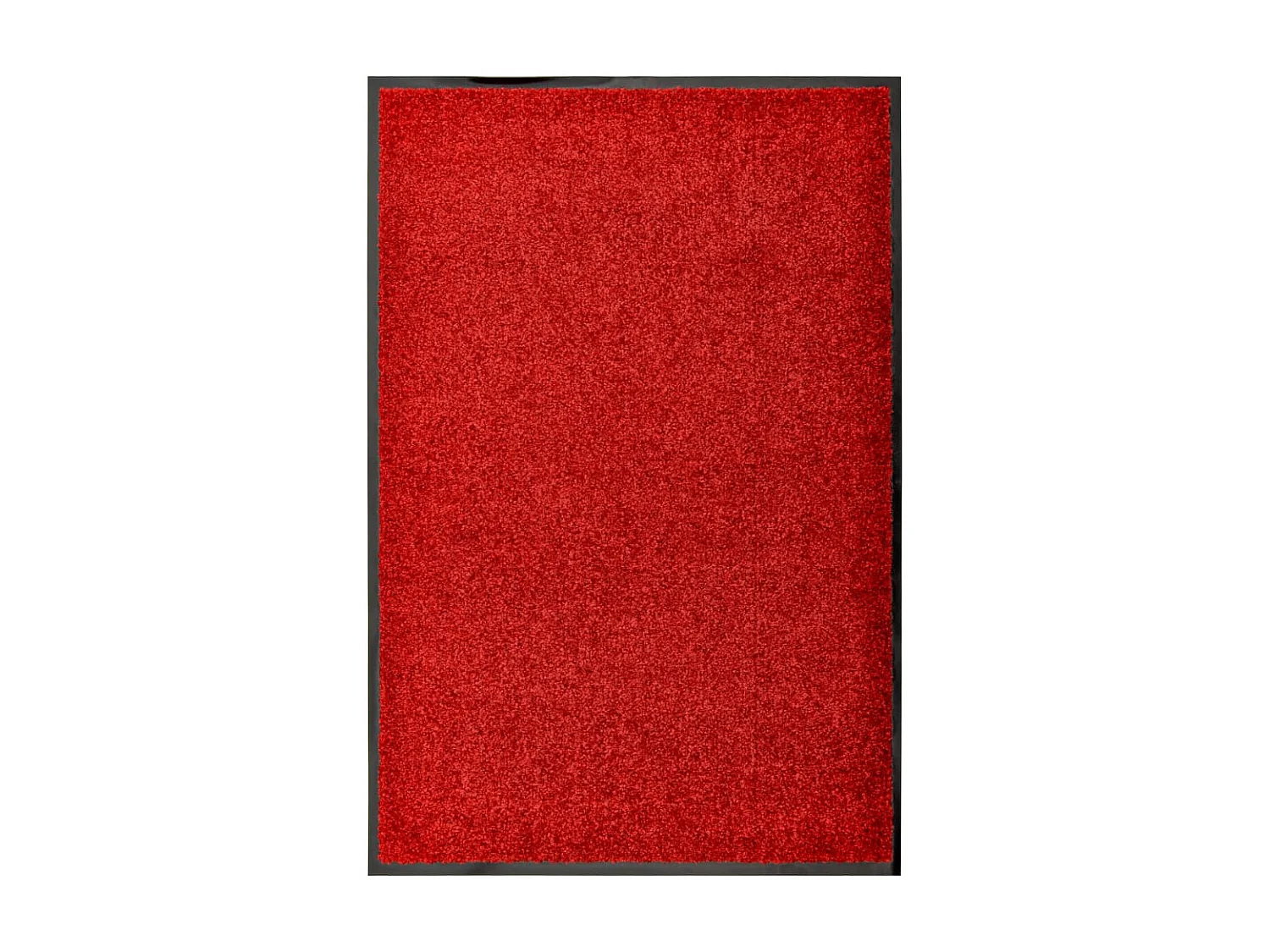 Paillasson lavable Rouge 60x90 cm QBH70823