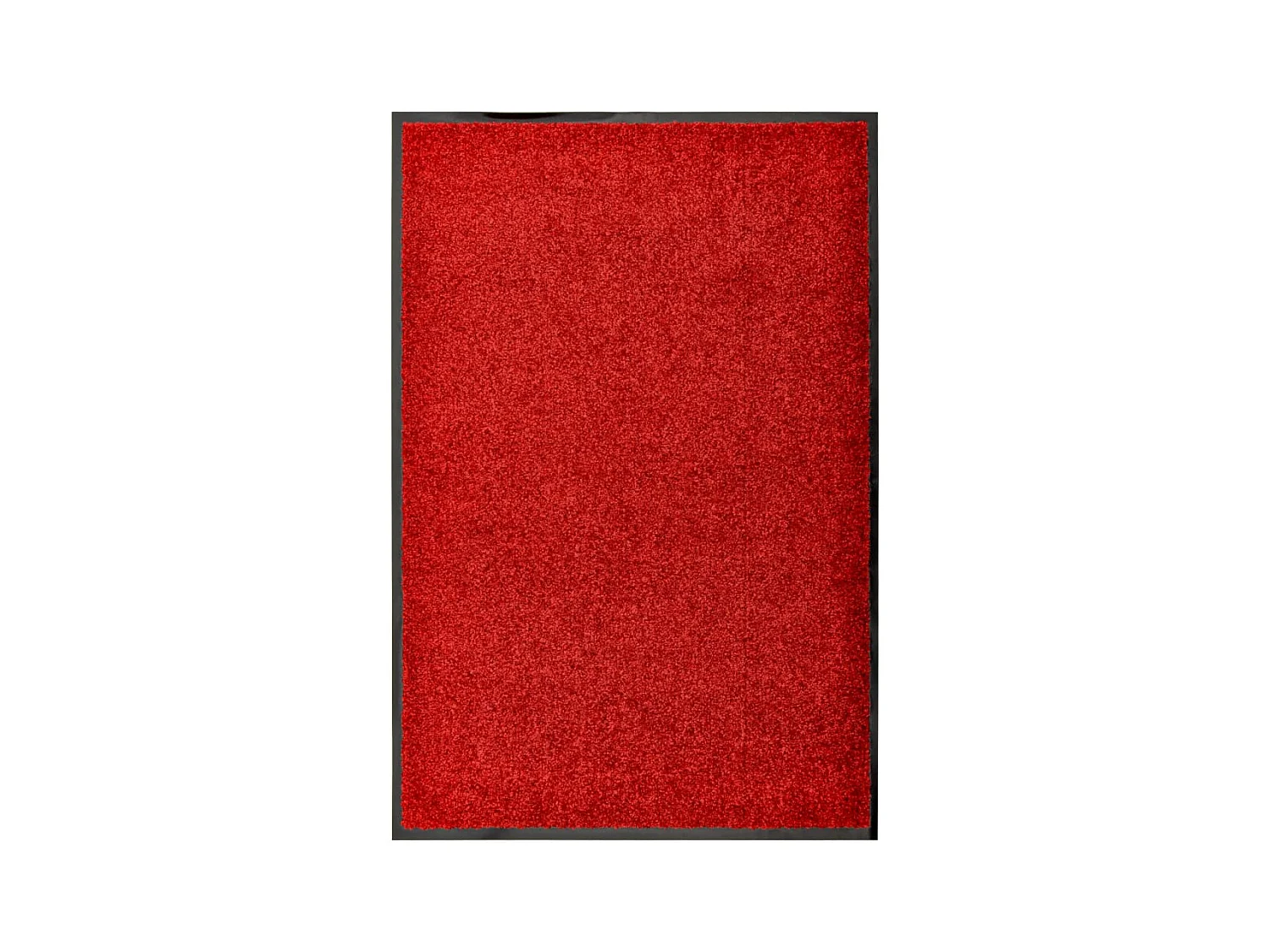 Paillasson lavable Rouge 60x90 cm QBH70823