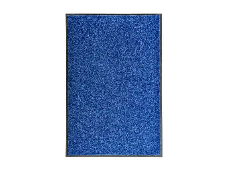 Felpudo lavable azul 60x90 cm ES353209