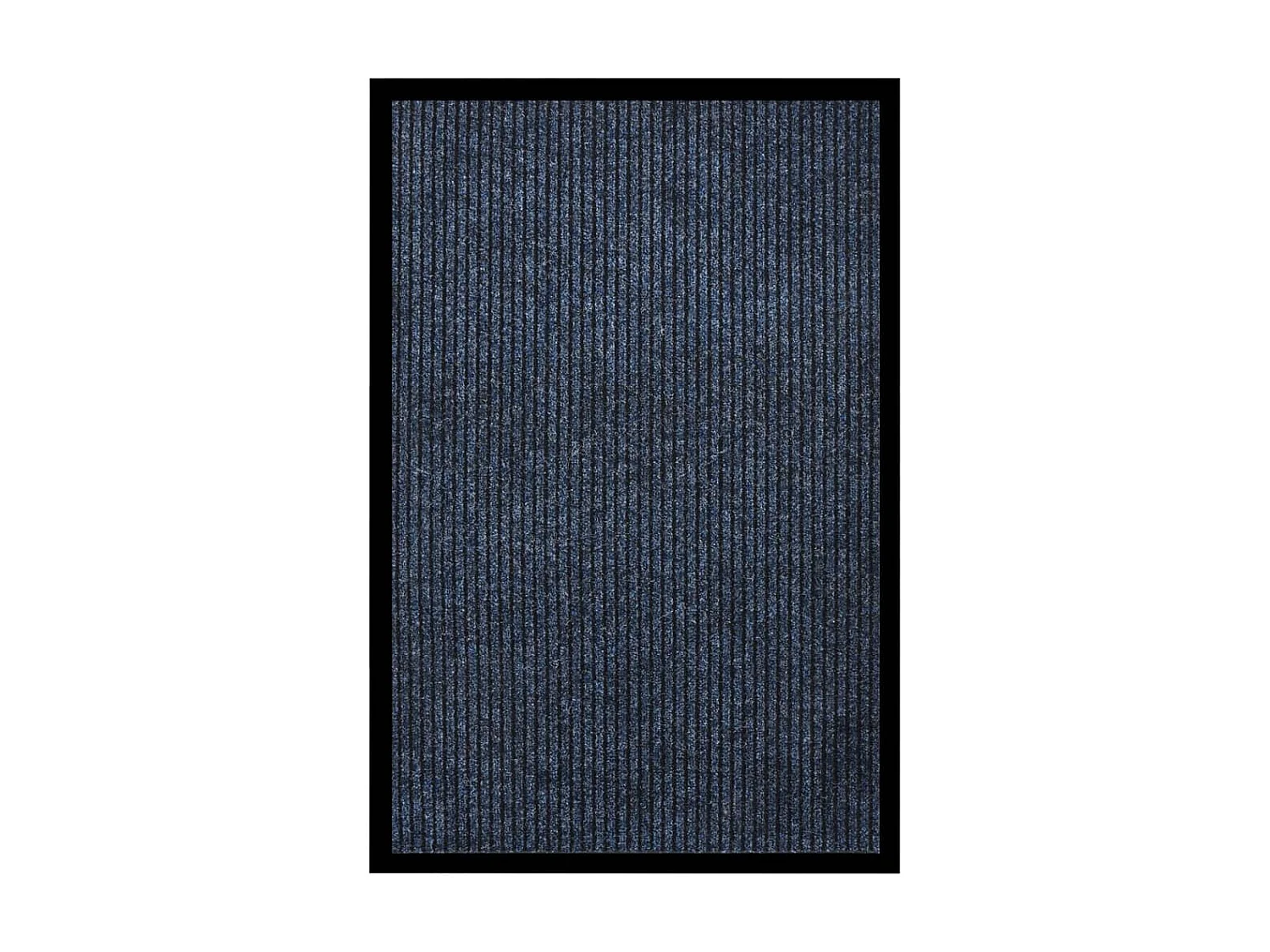 Paillasson rayé Bleu 80x120 cm QBH16360