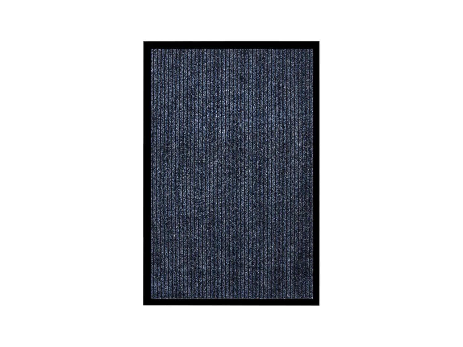 Paillasson rayé Bleu 80x120 cm QBH16360