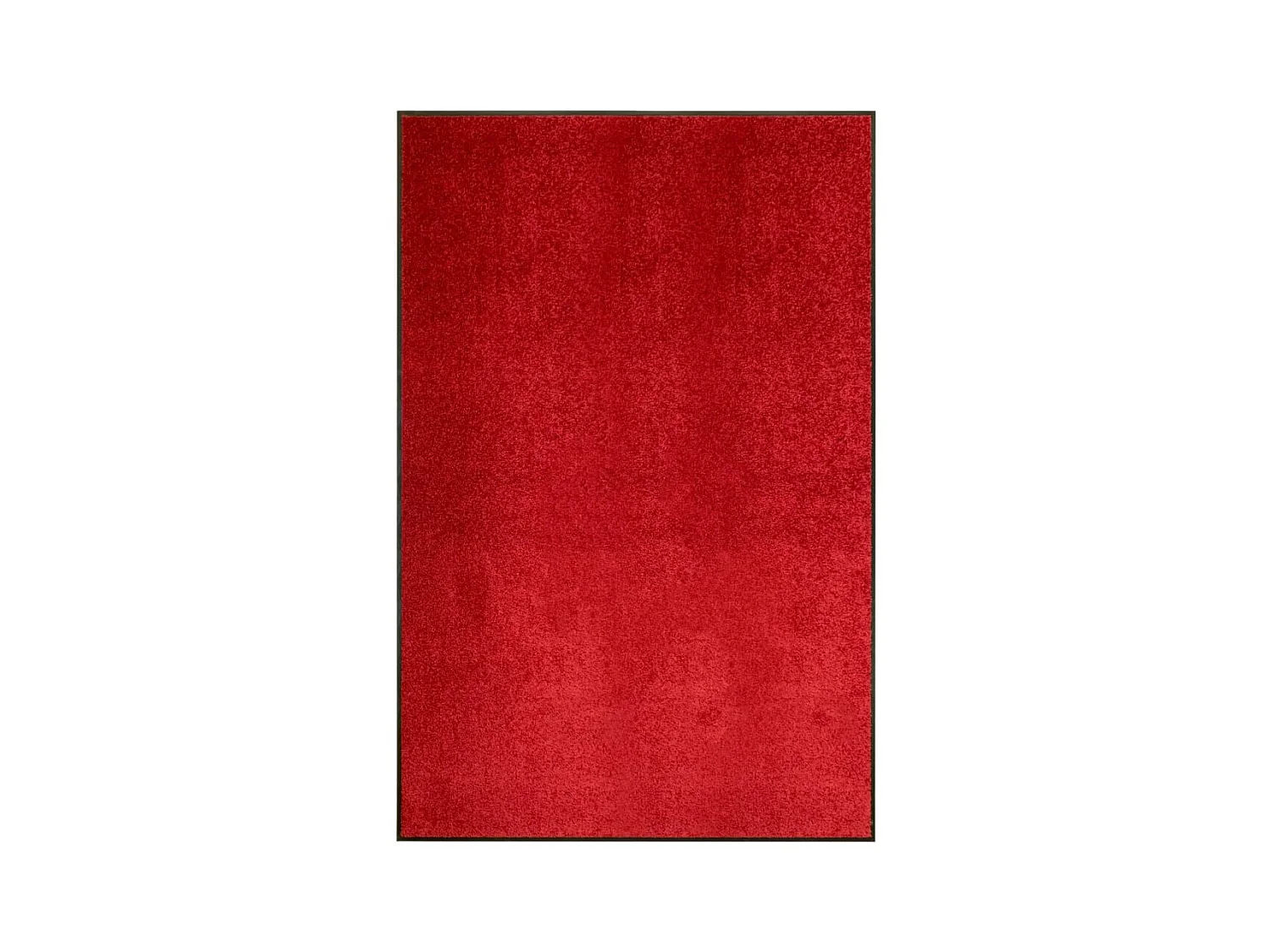Tapete de porta lavável 120x180 cm vermelho PT547037