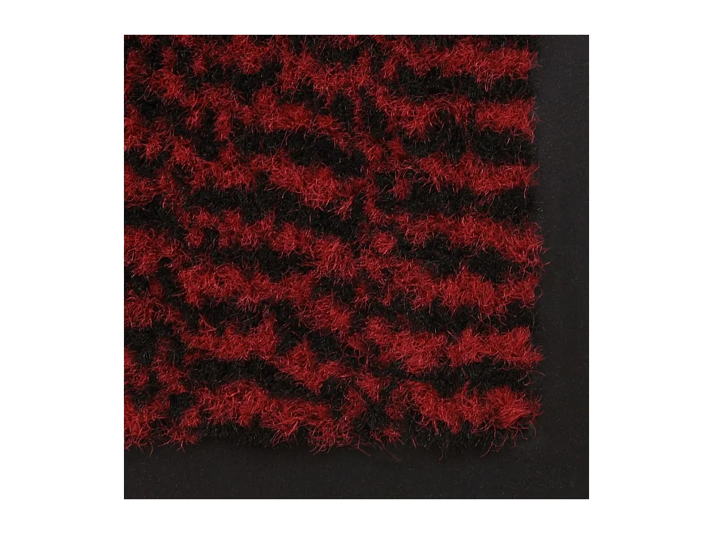 Paillassons rectangulaires 2 pcs 120 x 180 cm Rouge QBH33517
