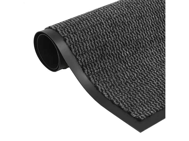 Tapete controlo de pó retangular tufado 60x90 cm antracite PT804716