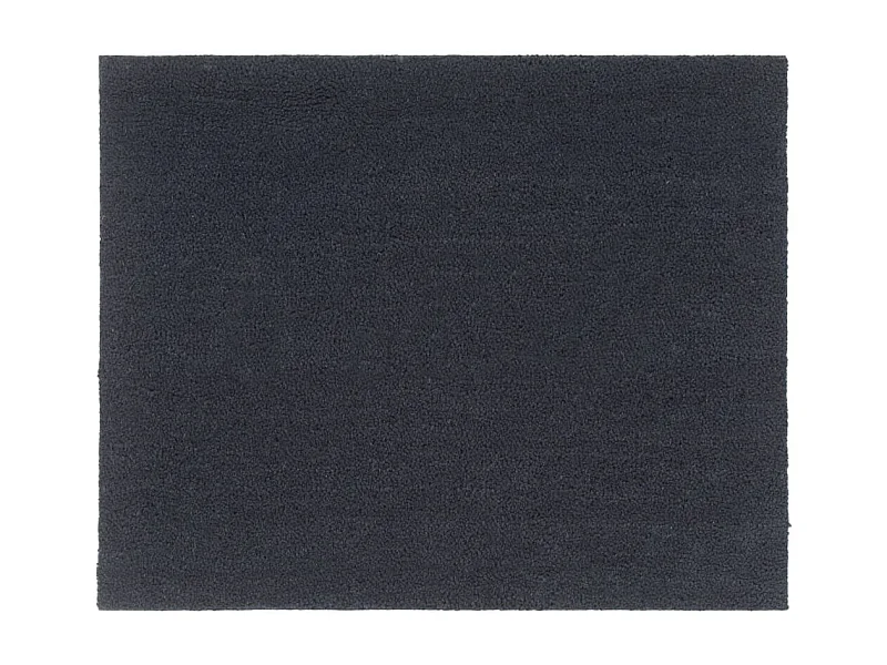 Deurmat 80x100 cm getufte kokosvezel donkergrijs NL747543