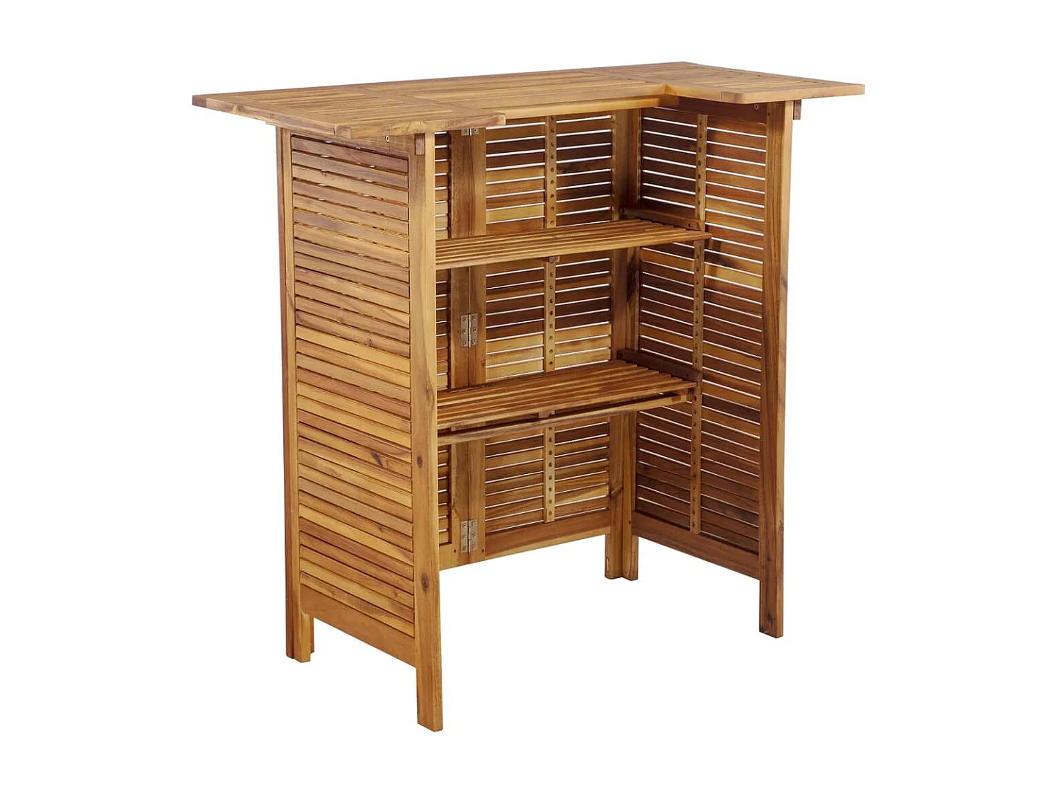 Ensemble de bar de jardin 5 pcs Bois d'acacia massif GFDF62040