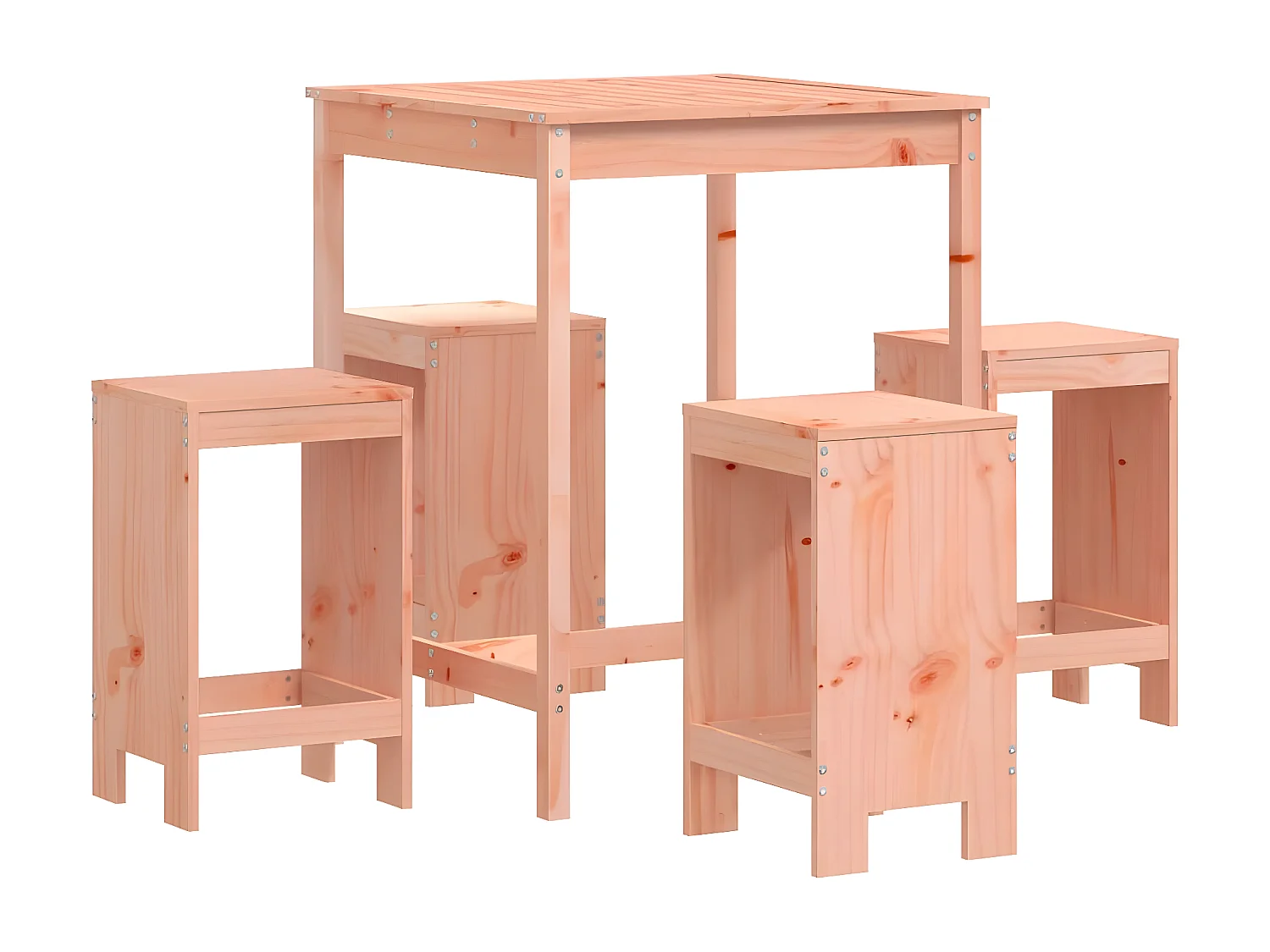 Ensemble de bar de jardin 5 pcs bois massif de Douglas GFDF98503