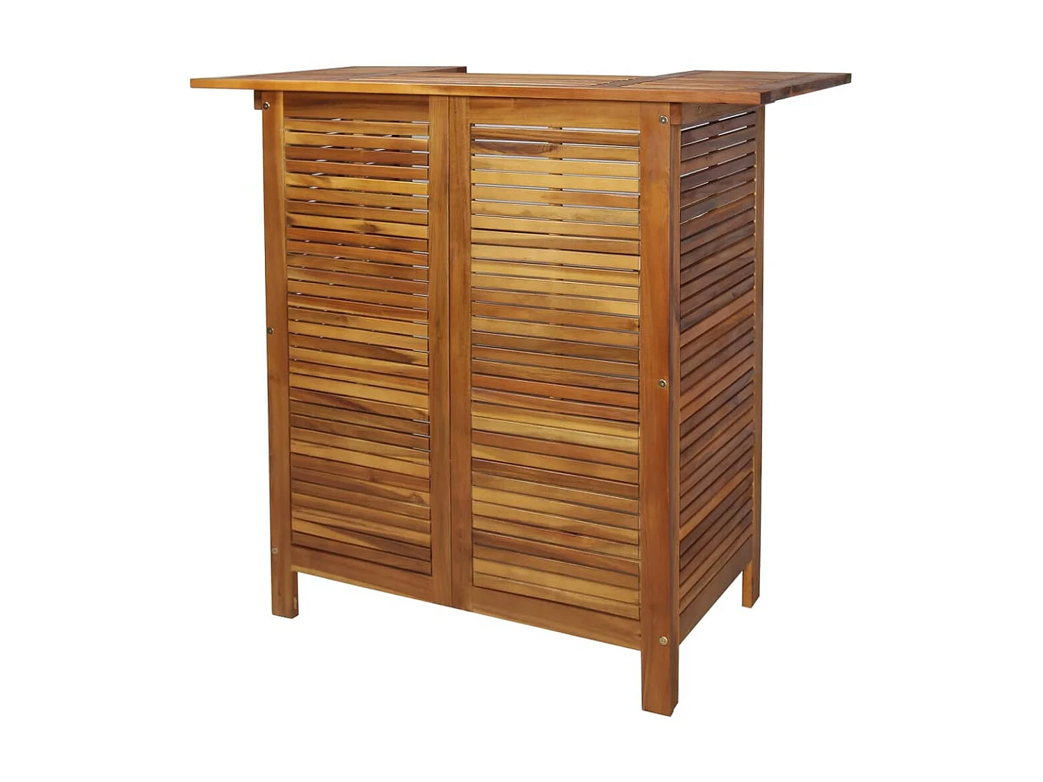 Ensemble de bar de jardin 3 pcs Bois d'acacia solide GFDF28662