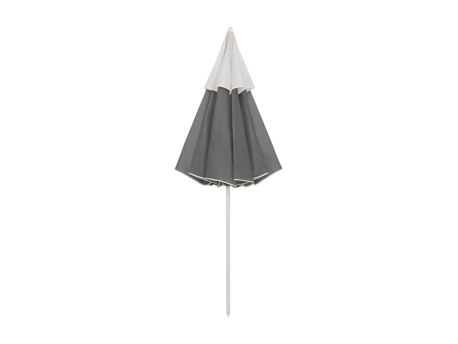 Parasol de plage Anthracite 300 cm WVGQ2311