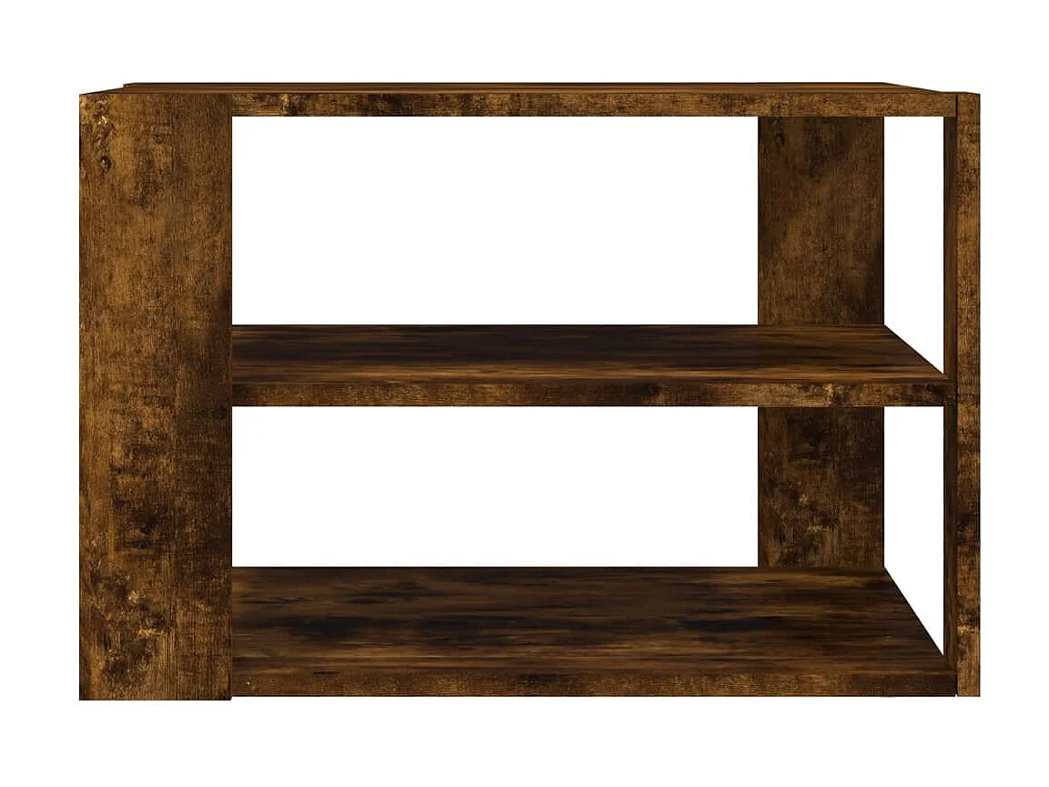 Mesa de centro 59,5x59,5x40cm derivados madeira carvalho fumado PT864996