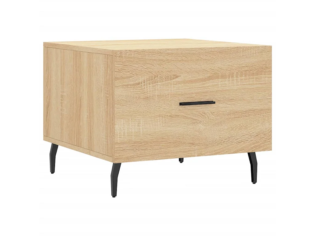 Mesas de centro 2 pcs 50x50x40cm deriv. madeira carvalho sonoma PT362721