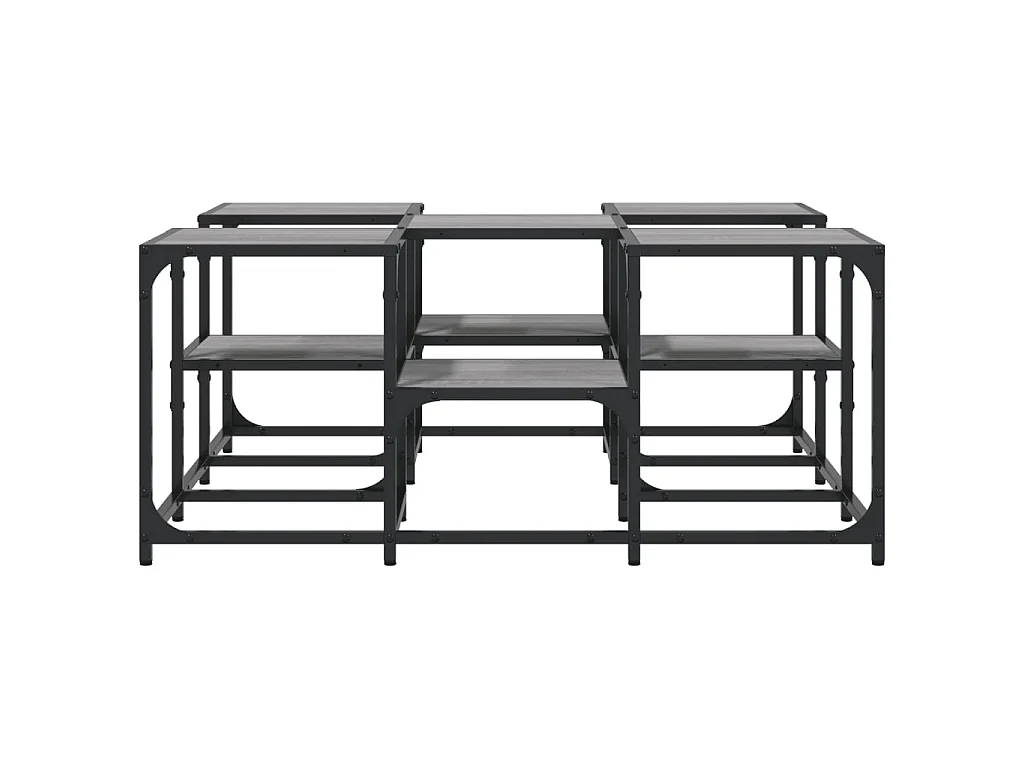 Mesa de centro 91x91x40 cm derivados de madeira cinzento sonoma PT621117