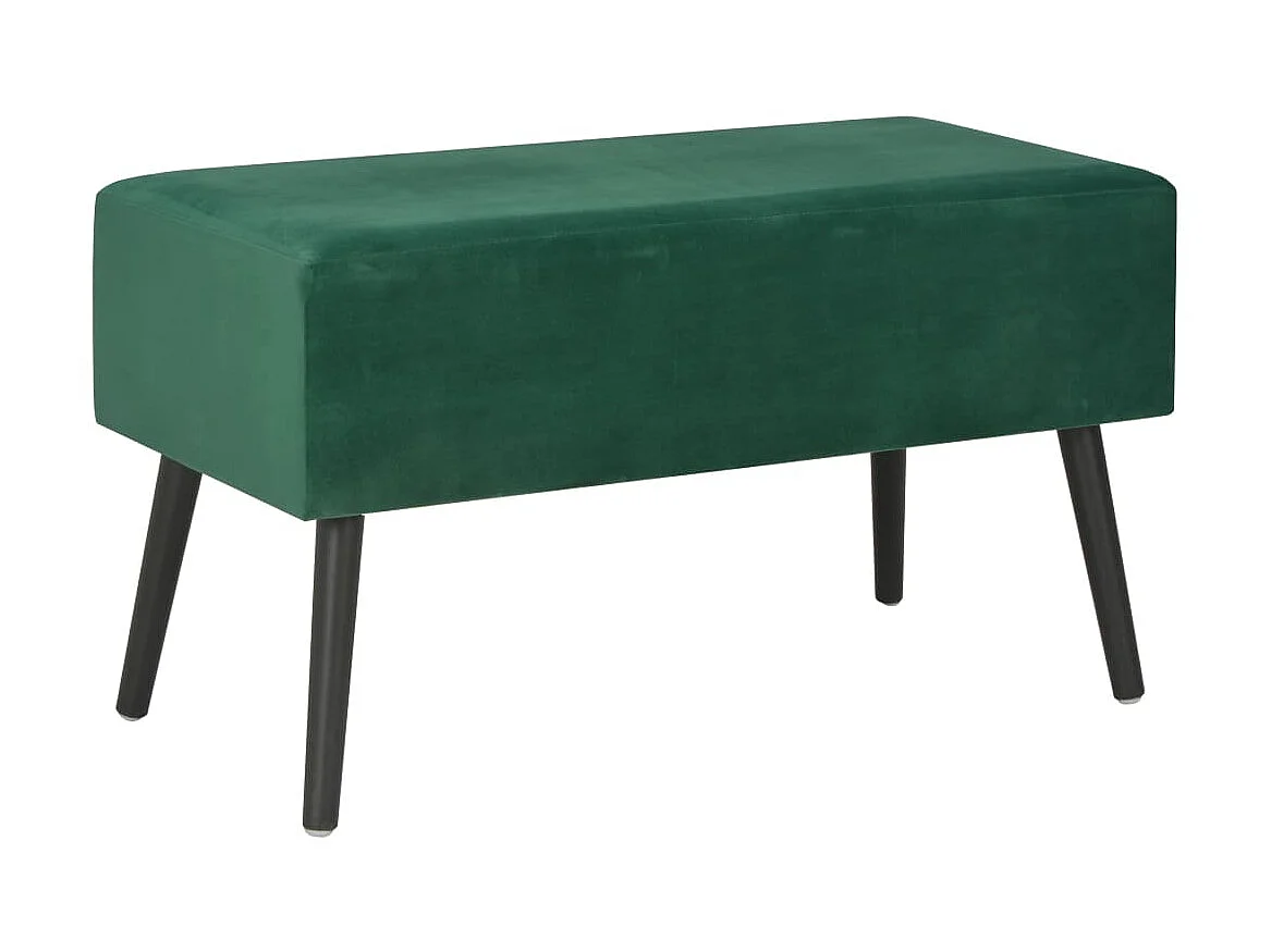 Mesa de centro 80x40x46 cm veludo verde PT284058