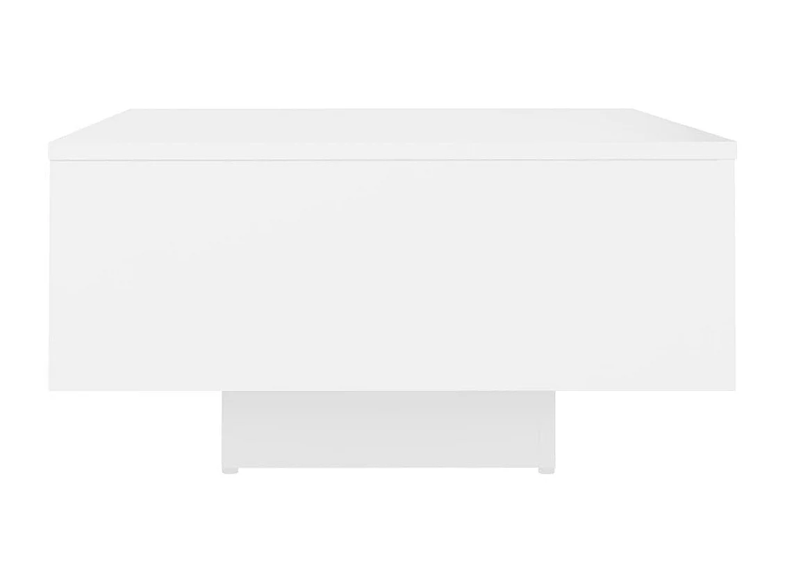 Table basse Blanc 60x60x31,5 cm Aggloméré GHR31124