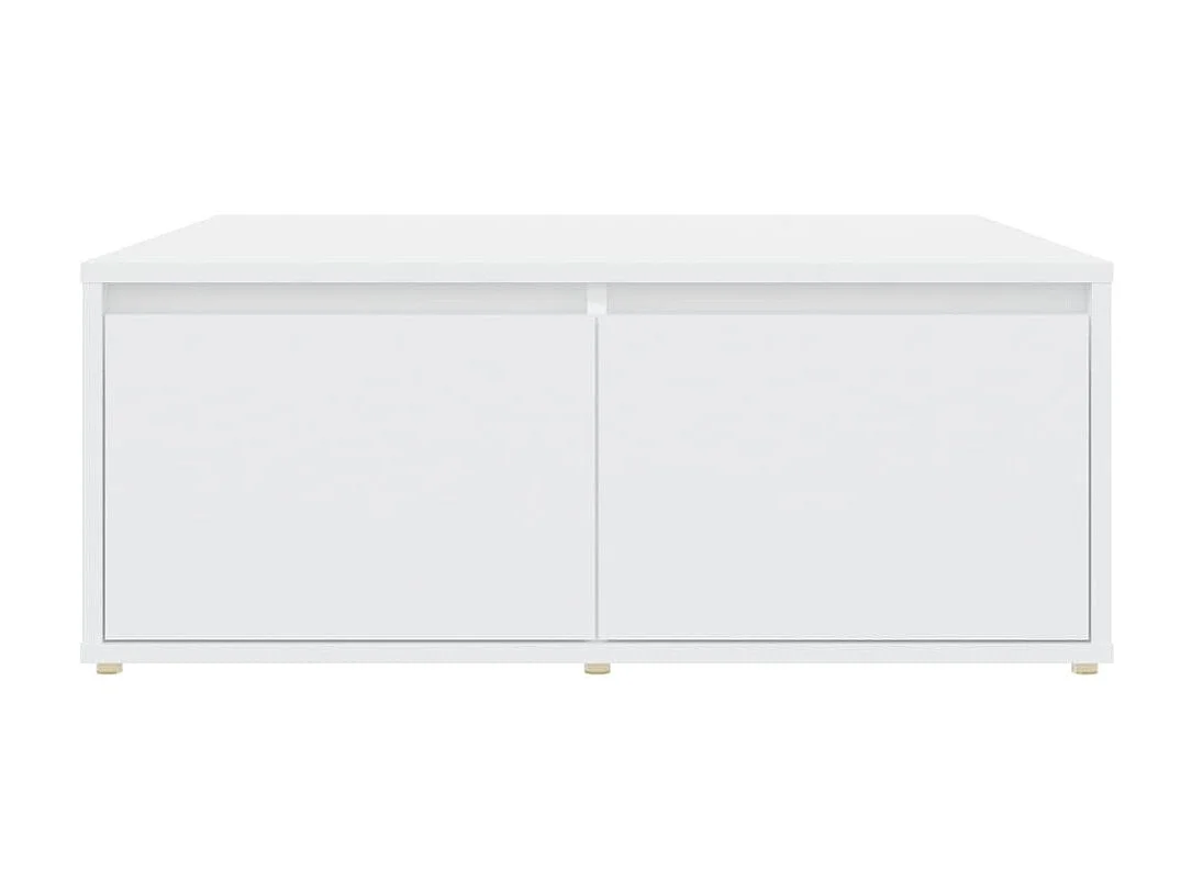 Table basse Blanc 80x80x31 cm Aggloméré GHR92830