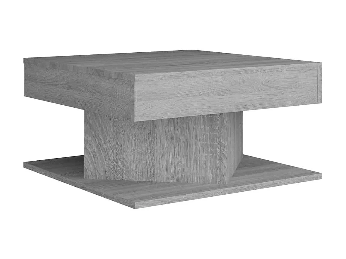 Mesa de centro 57x57x30 cm derivados de madeira cinzento sonoma PT918513