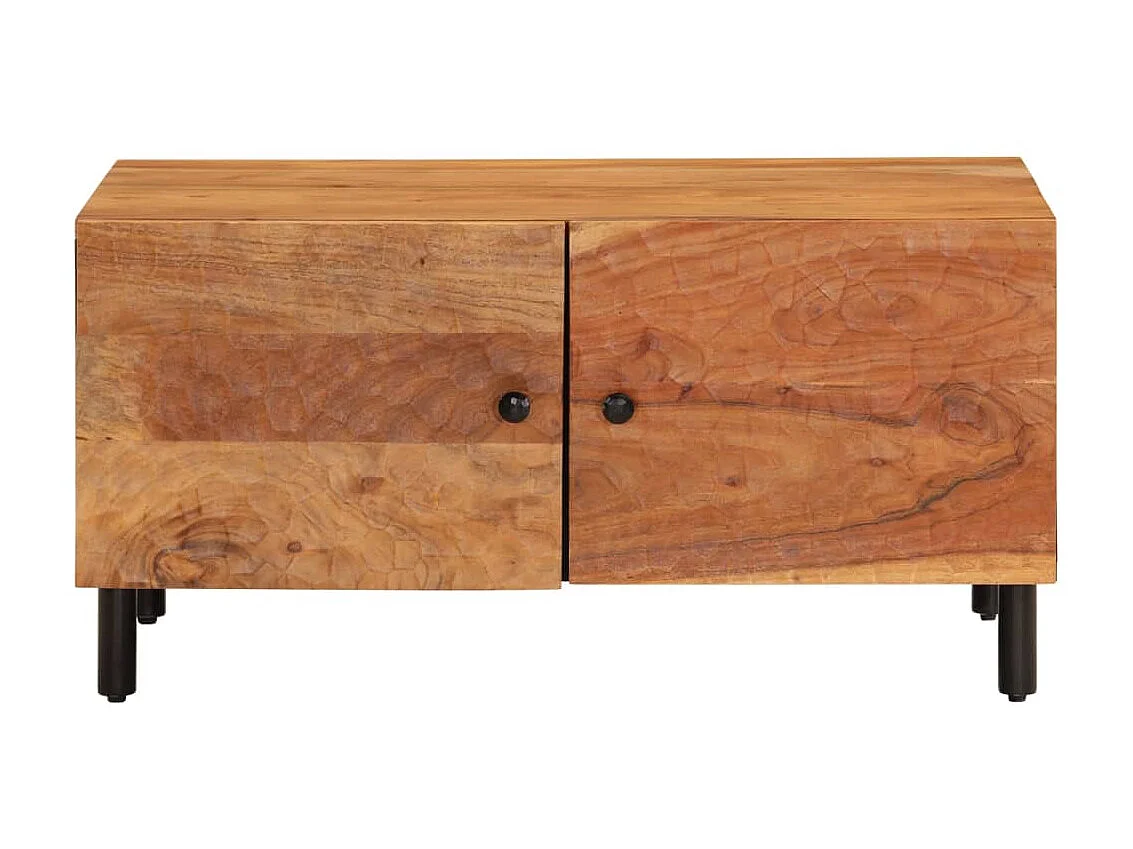 Table basse 80x50x40 cm bois massif d'acacia GHR51918