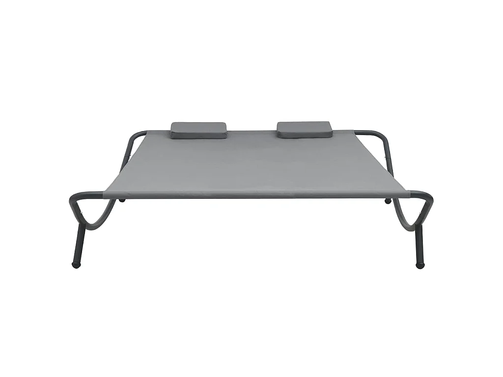 Bain de soleil d'extérieur Tissu Anthracite SEF35456