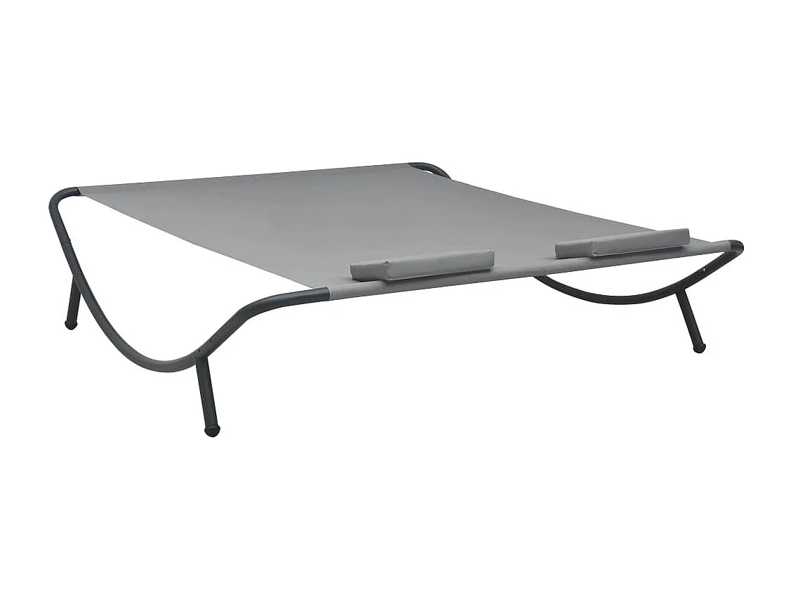 Bain de soleil d'extérieur Tissu Anthracite SEF35456