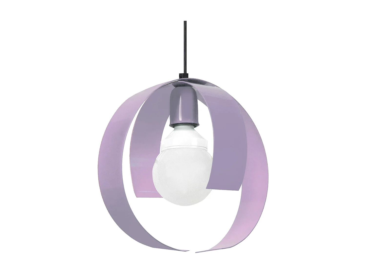 Suspensão TOSEL  TOOL metal geométrico cinza D26 x  H85  cm