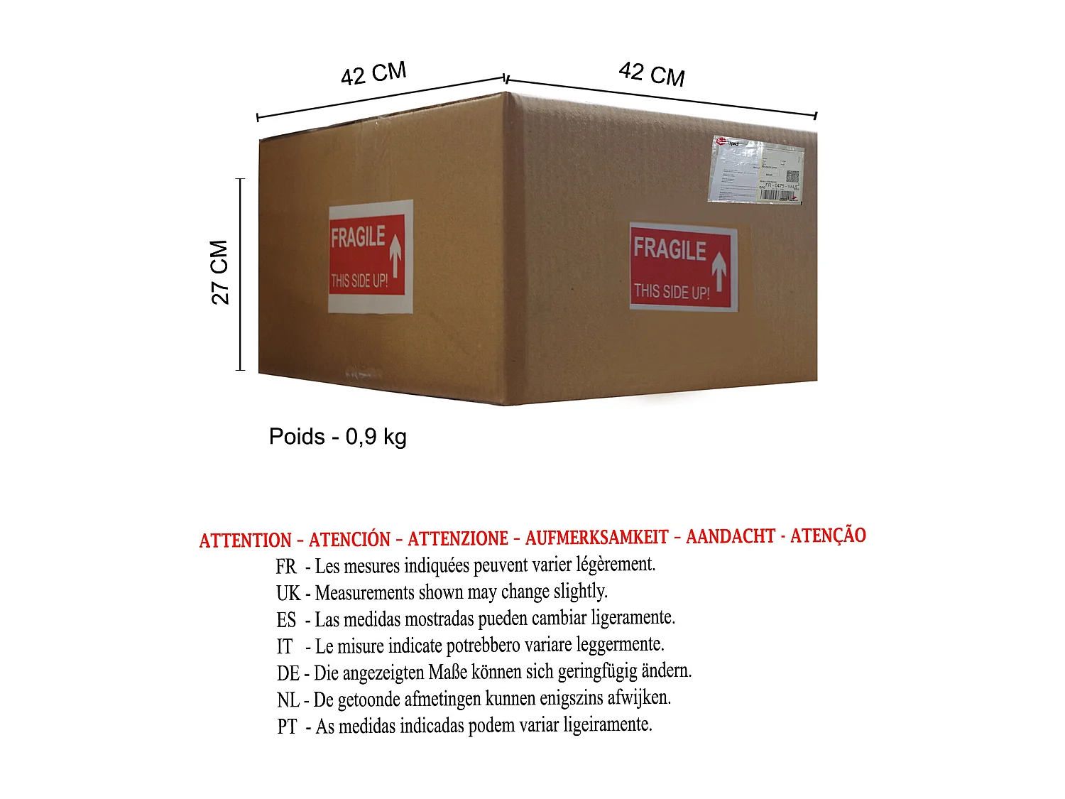 Suspensão TOSEL  MADAME metal chapéu de senhora vermelho dourado D40 x  H65  cm