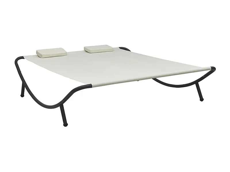 Bain de soleil d'extérieur Tissu Crème SEF64190